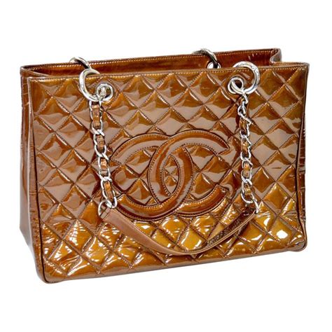 chanel gst patent leather price|Chanel grand shopping handbags.